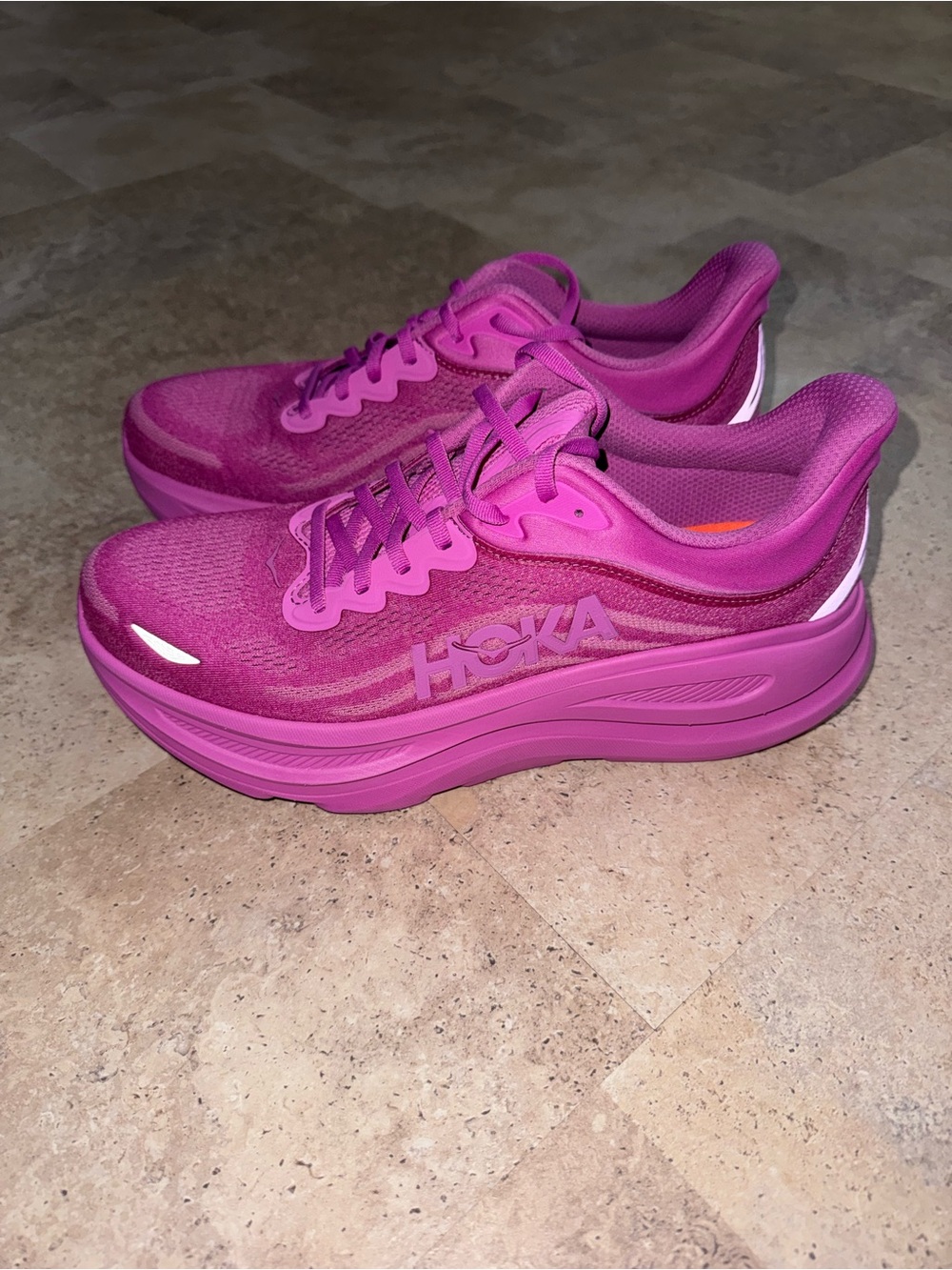 Hoka Bondi 9 - Pink Glow (Men’s)